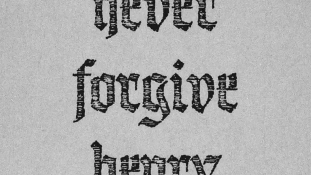 Never Forgive Henry Symeonis